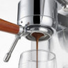 Еспресо машина Caso Design EspressoGourmet Advanced, 3000W, 19 bar, 2 л, ULKA, PID, Манометър, Полупрофесионална, Инокс