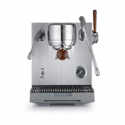 Еспресо машина Caso Design EspressoGourmet Advanced, 3000W, 19 bar, 2 л, ULKA, PID, Манометър, Полупрофесионална, Инокс