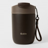 Термочаша Outin Travel Tumbler, 350 мл, Топло 6ч, Студено 12ч, Неръждаема стомана 316L, Двойни стени, Вакуумна изолация, Тера кафяв