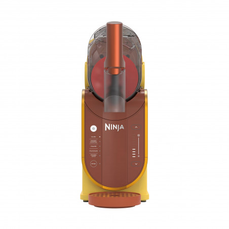 Уред за ледени напитки Ninja Slushi FS301EUOR, 200W, 5 режима, Капацитет 1.9 л, RapidChill, Whisperchill, Оранжев