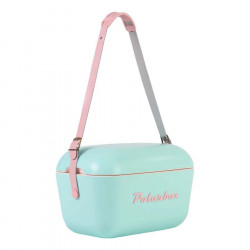 Хладилна чанта Polarbox Pop, 20 литра, AIRPOP полистирол, 5-15C до 24 часа, Син/Розов