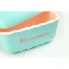 Хладилна чанта Polarbox Pop, 20 литра, AIRPOP полистирол, 5-15C до 24 часа, Син/Розов