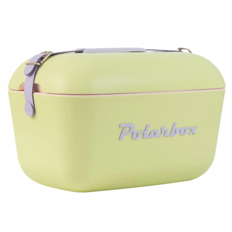 Хладилна чанта Polarbox Pop, 20 литра, AIRPOP полистирол, 5-15C до 24 часа, Зелен/Лилав