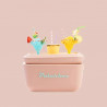 Хладилна чанта Polarbox Pop, 20 литра, AIRPOP полистирол, 5-15C до 24 часа, Лилав/Оранжев