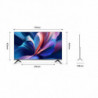 Телевизор Xiaomi A Pro 32 2026 ELA5936EU, 32'', 80 см, 1366x768 HD Ready, Клас E, Smart TV, QLED, Bluetooth, Wi-Fi, Android, Черен
