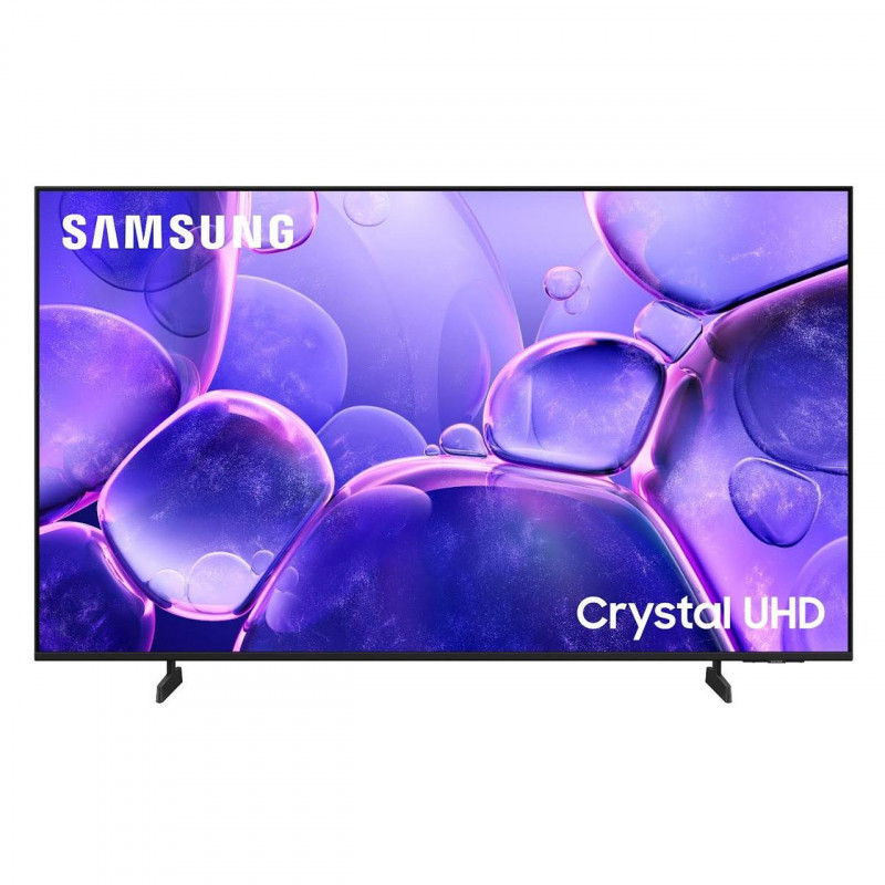 Телевизор Samsung UE65U8072FUXXH, 65'', 163 см, 3840x2160 UHD 4K, Клас G, Smart TV, HDR, Bluetooth, Wi-Fi, Tizen, Черен