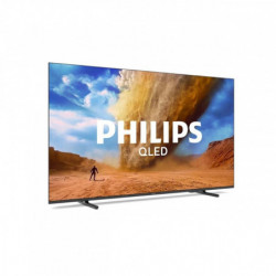 Телевизор Philips 50PUS7810/12, 50'', 126 см, 3840x2160 UHD-4K, Клас E, Smart TV, QLED, Bluetooth, Wi-Fi, TITAN OS, Черен
