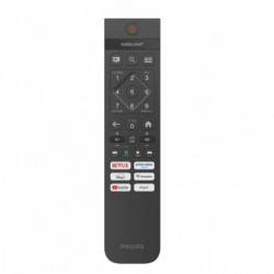 Телевизор Philips 50PUS7810/12, 50'', 126 см, 3840x2160 UHD-4K, Клас E, Smart TV, QLED, Bluetooth, Wi-Fi, TITAN OS, Черен
