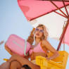 Хладилна чанта Polarbox Pop, 20 литра, AIRPOP полистирол, 5-15C до 24 часа, Розов/Зелен