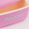 Хладилна чанта Polarbox Pop, 20 литра, AIRPOP полистирол, 5-15C до 24 часа, Розов/Зелен