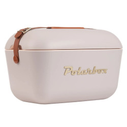 Хладилна чанта Polarbox Gold, 20 литра, AIRPOP полистирол, 5-15C до 24 часа, Розов/Златист