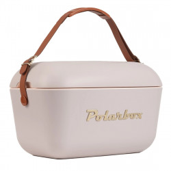 Хладилна чанта Polarbox Gold, 20 литра, AIRPOP полистирол, 5-15C до 24 часа, Розов/Златист