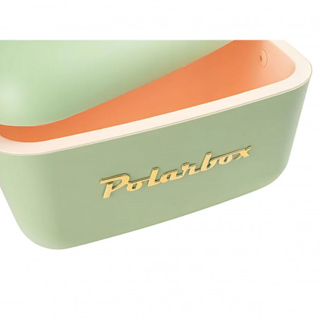 Хладилна чанта Polarbox Gold, 20 литра, AIRPOP полистирол, 5-15C до 24 часа, Зелен/Златист