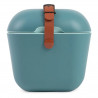 Хладилна чанта Polarbox Classic, 12 литра, AIRPOP полистирол, 5-15C до 24 часа, Класическа кожена каишка, Син/Розов