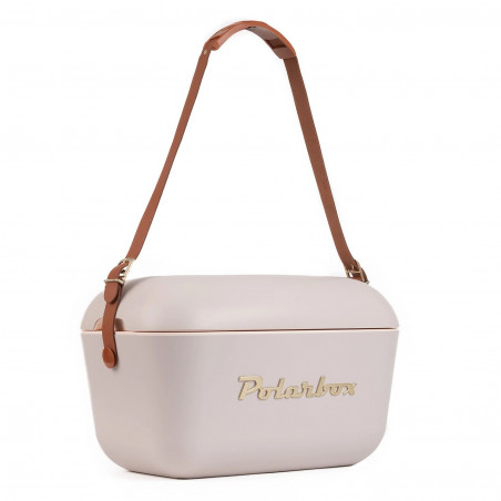 Хладилна чанта Polarbox Gold, 12 литра, AIRPOP полистирол, 5-15C до 24 часа, Розов/Златист