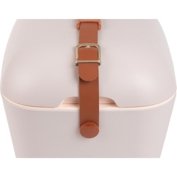 Хладилна чанта Polarbox Gold, 12 литра, AIRPOP полистирол, 5-15C до 24 часа, Розов/Златист