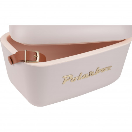Хладилна чанта Polarbox Gold, 12 литра, AIRPOP полистирол, 5-15C до 24 часа, Розов/Златист