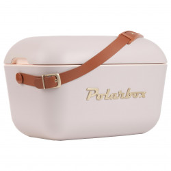 Хладилна чанта Polarbox Gold, 12 литра, AIRPOP полистирол, 5-15C до 24 часа, Розов/Златист