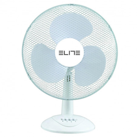 Настолен вентилатор Elite EFТ-0443, 40W, 40 см, 3 скорости, Бял