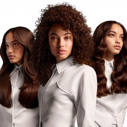 Преса за коса L'Oreal Professionnel SteamPod 4.0 Meteora, 165W, 0.8 г/мин, Вграден воден резервоар, Въртящ се кабел, До 210C, Черен