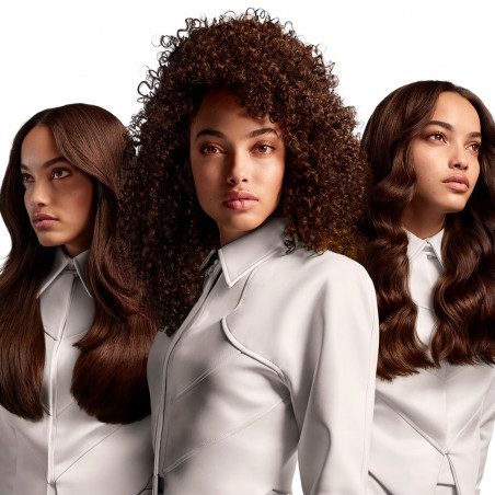 Преса за коса L'Oreal Professionnel SteamPod 4.0 Meteora, 165W, 0.8 г/мин, Вграден воден резервоар, Въртящ се кабел, До 210C, Черен
