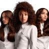 Преса за коса L'Oreal Professionnel SteamPod 4.0 Meteora, 165W, 0.8 г/мин, Вграден воден резервоар, Въртящ се кабел, До 210C, Черен