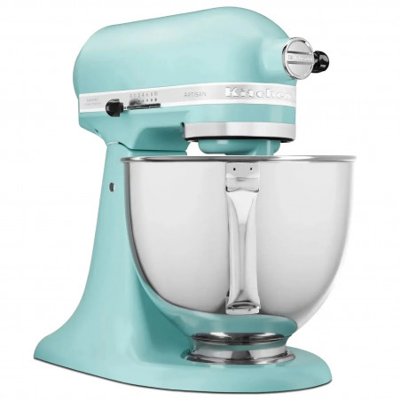 Планетарен миксер KitchenAid Artisan Elegance 5KSM125EMI Mineral water , 300W, 4.8 л, Direct drive, 10 скорости, Тюркоаз