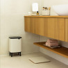 Кош за боклук Brabantia Bo Small Hi 1010461, 7 л, Повдигнат, Плавно и безшумно отваряне, Противоплъзгаща основа, Бежов