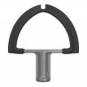 Планетарен миксер KitchenAid Artisan 5KSM70SHXEMS Medallion silver, 375 W, 6.6 л, 11 скорости, 67 точки на допир, Повдигане на купата, Специална скорост Fold, Flex Edge, Сив металик