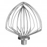 Планетарен миксер KitchenAid Artisan 5KSM70SHXEAC Almond cream, 375 W, 6.6 л, 11 скорости, 67 точки на допир, Повдигане на купата, Специална скорост Fold, Flex Edge, Крем