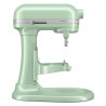 Планетарен миксер KitchenAid Artisan 5KSM60SPXEPT Pistachio, 375 W, 5.6 л, 11 скорости, 67 точки на допир, Повдигане на купата, Специална скорост Fold, Светлозелен