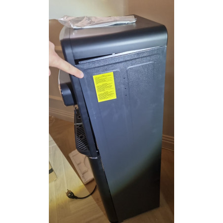 Втора ръка: Диспенсър за вода с долно зареждане Elite WDCB-2504BL, 550W, 10-85C, Затопляне 5 л/ч, Охлаждане 2 л/ч, Компресорен, Черен