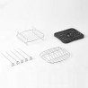 Втора ръка: Двоен фритюрник с горещ въздух Cosori Dual Basket CAF-R901-AEU, 1750 W, 8.5 л, 8 програми, Таймер, Touch screen, Черен