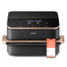 Втора ръка: Двоен фритюрник с горещ въздух Cosori Dual Blaze TwinFry CAF-TF101S, 10 л, 6 програми, 35-240 C, Таймер, ThermoIQ, Синхронизирано готвене и приключване, Черен
