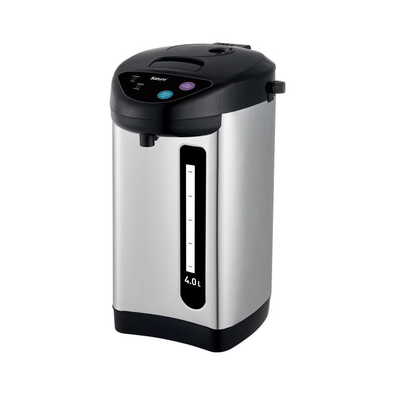 Втора ръка: Електрически термос Saturn ST-EK0035, 750W, 4 л, Защита от прегряване, Инокс