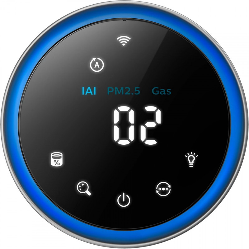 Втора ръка: Пречиствател за въздух Philips AC3033/10, SMART, Wi-Fi, 55W, За до 135 м2, HEPA, Интелигентни сензори, Бял/сив