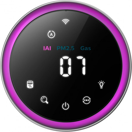 Втора ръка: Пречиствател за въздух Philips AC3033/10, SMART, Wi-Fi, 55W, За до 135 м2, HEPA, Интелигентни сензори, Бял/сив