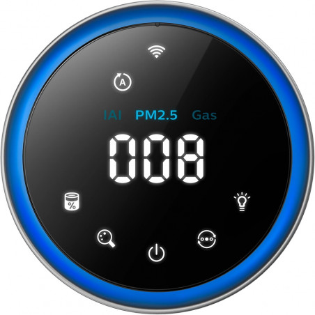 Втора ръка: Пречиствател за въздух Philips AC3033/10, SMART, Wi-Fi, 55W, За до 135 м2, HEPA, Интелигентни сензори, Бял/сив