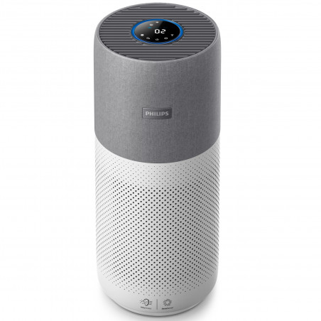 Втора ръка: Пречиствател за въздух Philips AC3033/10, SMART, Wi-Fi, 55W, За до 135 м2, HEPA, Интелигентни сензори, Бял/сив