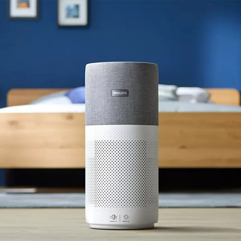 Втора ръка: Пречиствател за въздух Philips AC3033/10, SMART, Wi-Fi, 55W, За до 135 м2, HEPA, Интелигентни сензори, Бял/сив