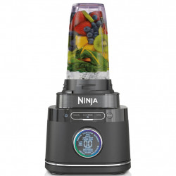 Втора ръка: Блендер 3в1 Ninja TB401EU, 1200W, 2.1 л, 10 скорости + режими, Таймер, LED, BlendSense технология, Без BPA, Черен
