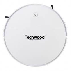 Втора ръка: Прахосмукачка робот 2 в 1 Techwood TAR-2031, 450 Pa, 350 мл, Моп, Автономия 90 мин, Бял