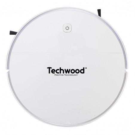 Втора ръка: Прахосмукачка робот 2 в 1 Techwood TAR-2031, 450 Pa, 350 мл, Моп, Автономия 90 мин, Бял