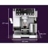 Втора ръка: Кафеавтомат 3в1 Ninja Luxe Café Pro ES701EU, 1650W, 15 bar, 250 г, 2 л, Barista Assist, 5 настройки пяна, 9 вида еспресо, Инокс
