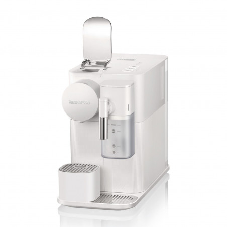 Втора ръка: Еспресо машина DeLonghi EN510W, 1450W, 19 bar, 1 л, Nespresso, Автоматично изключване, Бял