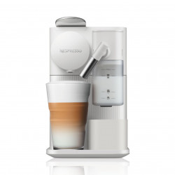 Втора ръка: Еспресо машина DeLonghi EN510W, 1450W, 19 bar, 1 л, Nespresso, Автоматично изключване, Бял