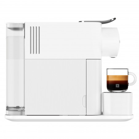 Втора ръка: Еспресо машина DeLonghi EN510W, 1450W, 19 bar, 1 л, Nespresso, Автоматично изключване, Бял
