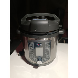 Втора ръка: Мултикукър под налягане и Фритюрник Air Fryer 2в1 Oliver Voltz OV51985G6, 6L, 1500W, 44 функции, 12 програми, Инокс