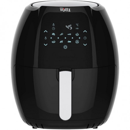 Втора ръка: Фритюрник с горещ въздух Oliver Voltz OV51980F, 1800W, 7.7 литра, 8 програми, Таймер, Черен