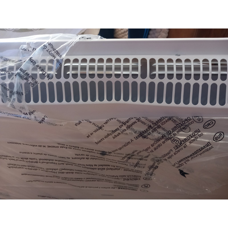 Втора ръка: Конвекторен отоплител Oliver Voltz OV51974D, 2400W, Дистанционно управление, WiFi, Tuya, Бял